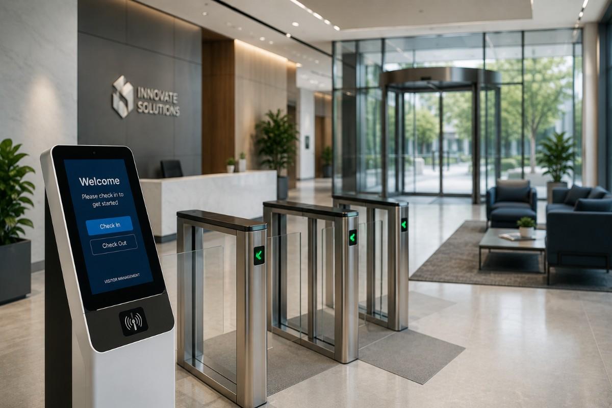 Secure corporate reception with SITS visitor system