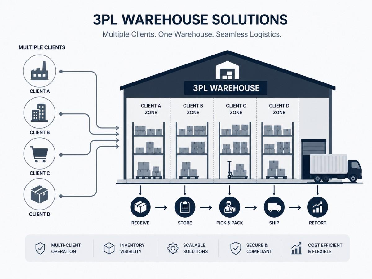 3PL warehouse management project