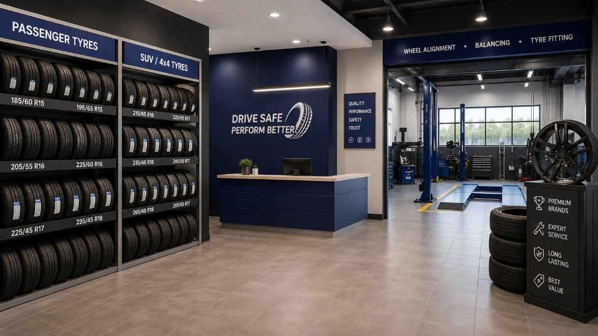Tyre shop management software