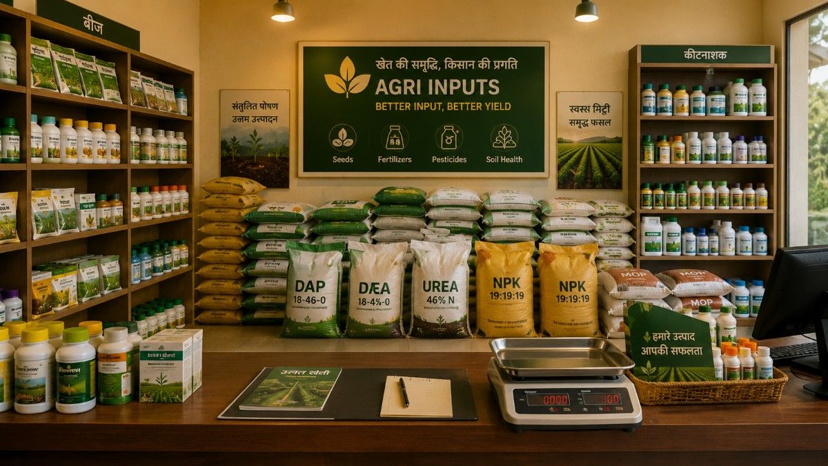 Fertilizer shop software dashboard