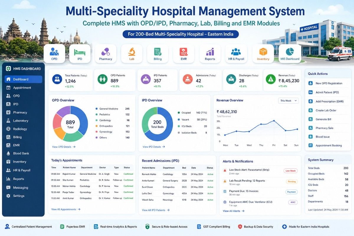 Healthcare Software Project