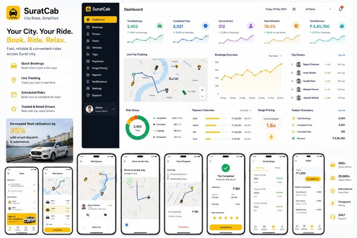 Taxi Booking App