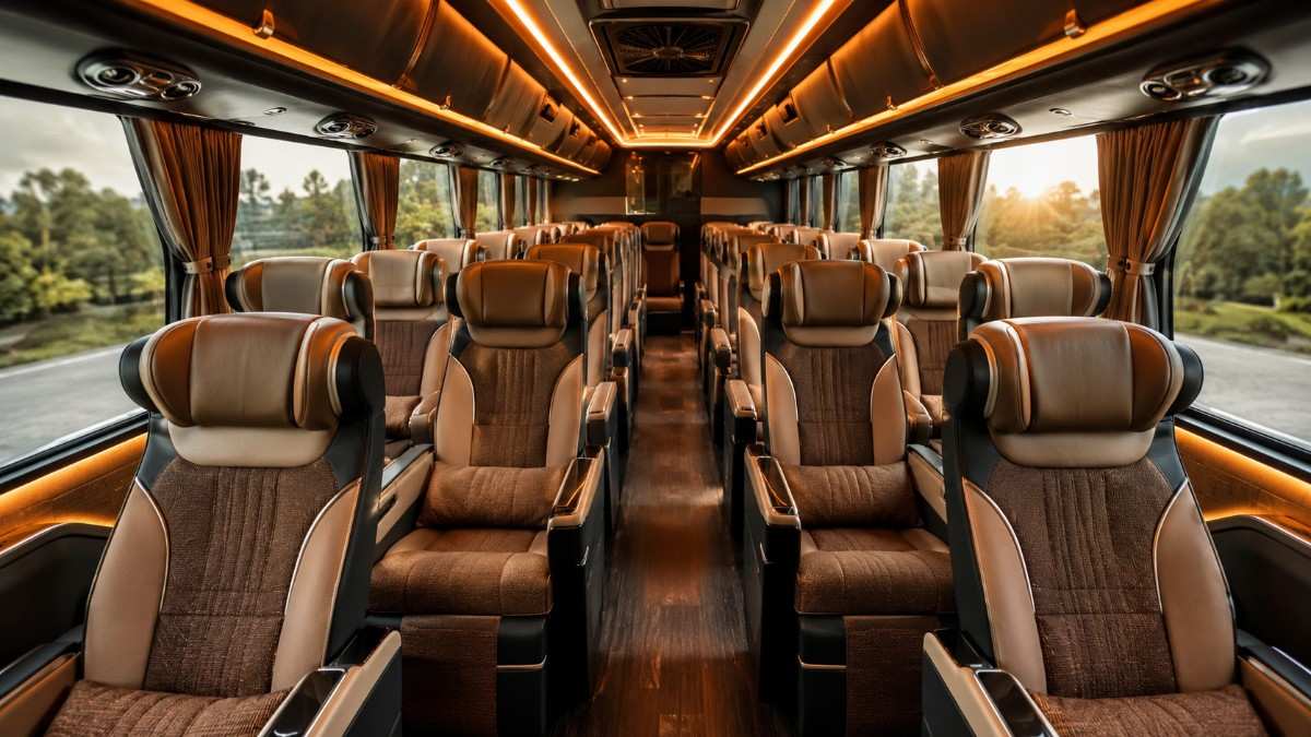 Bus booking software dashboard