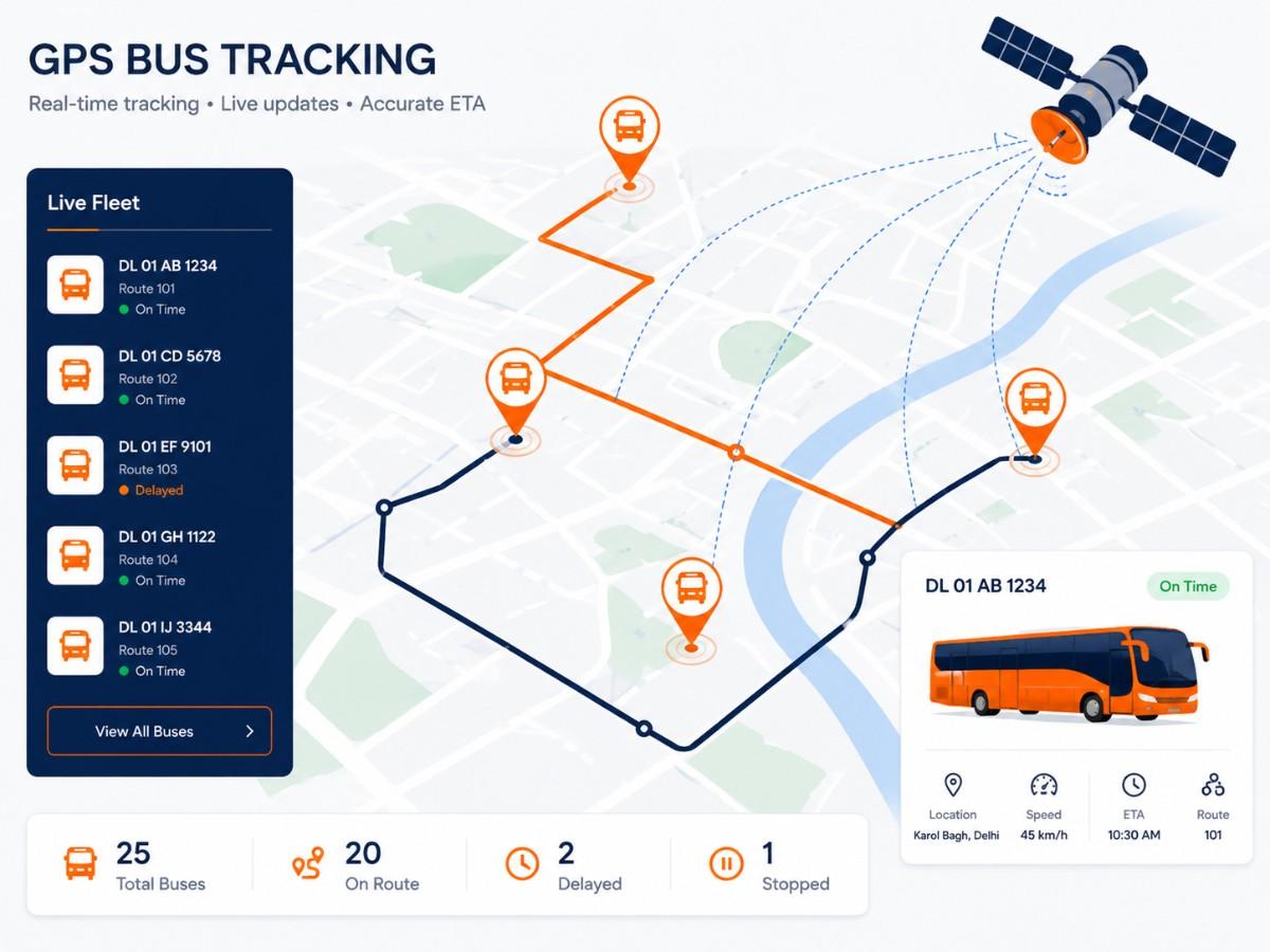 Fleet GPS tracking project