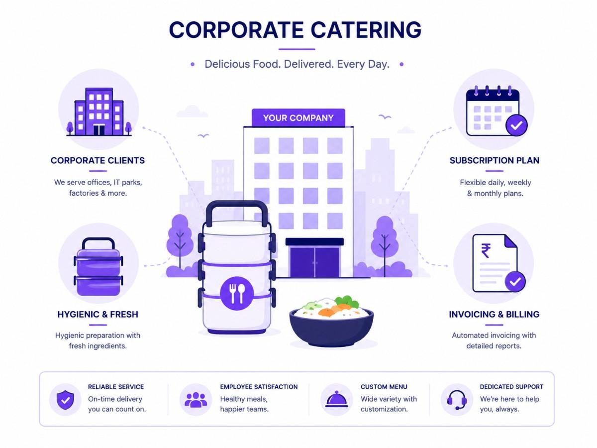 Corporate catering management project