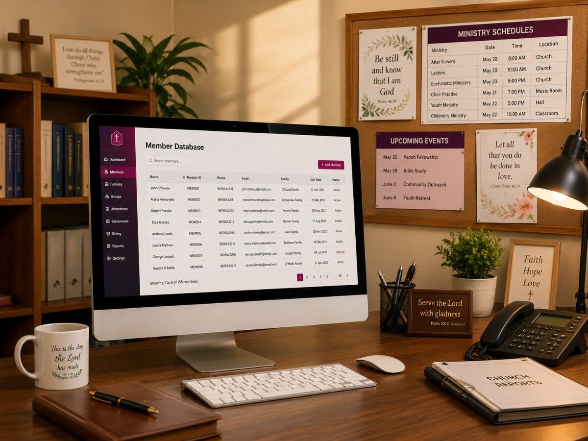 Church using SITS management software