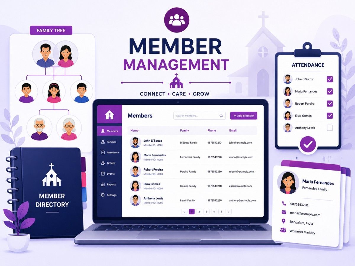 Church member management project