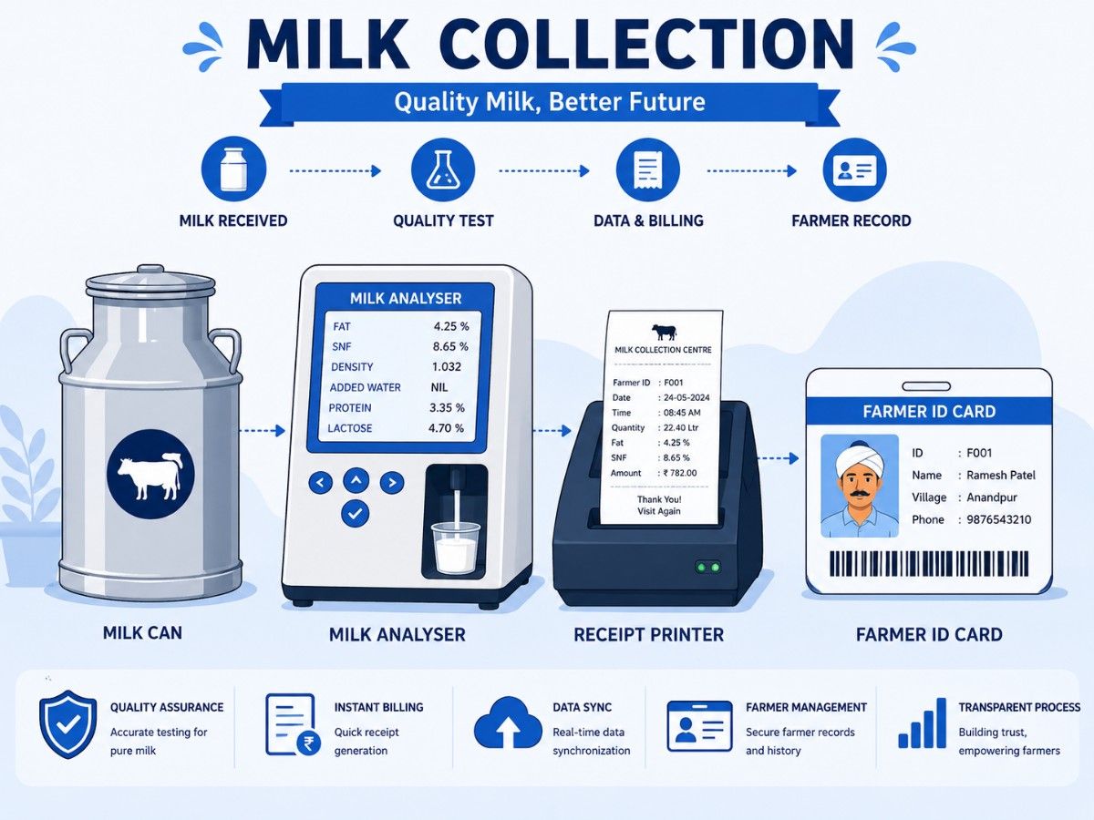 Milk collection system project