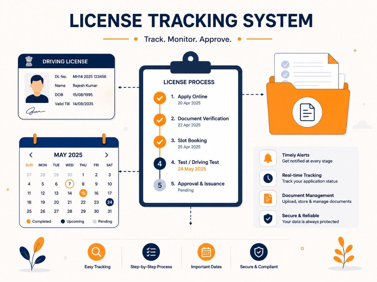 License tracking system