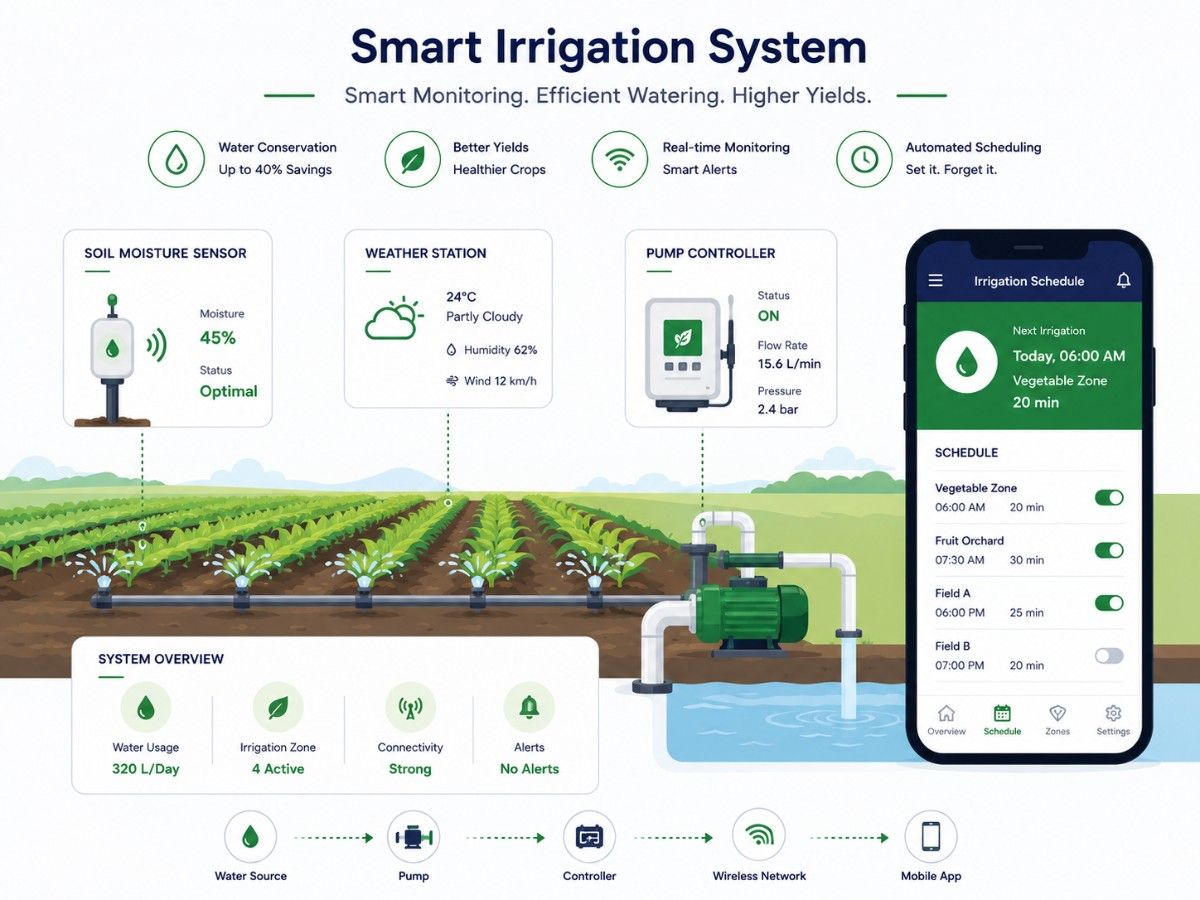 Smart irrigation project