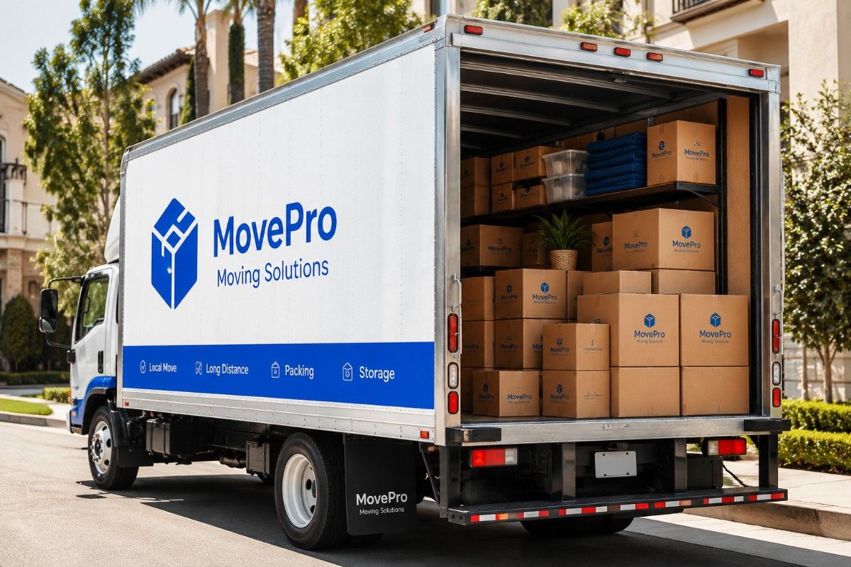 Moving truck with SITS management system