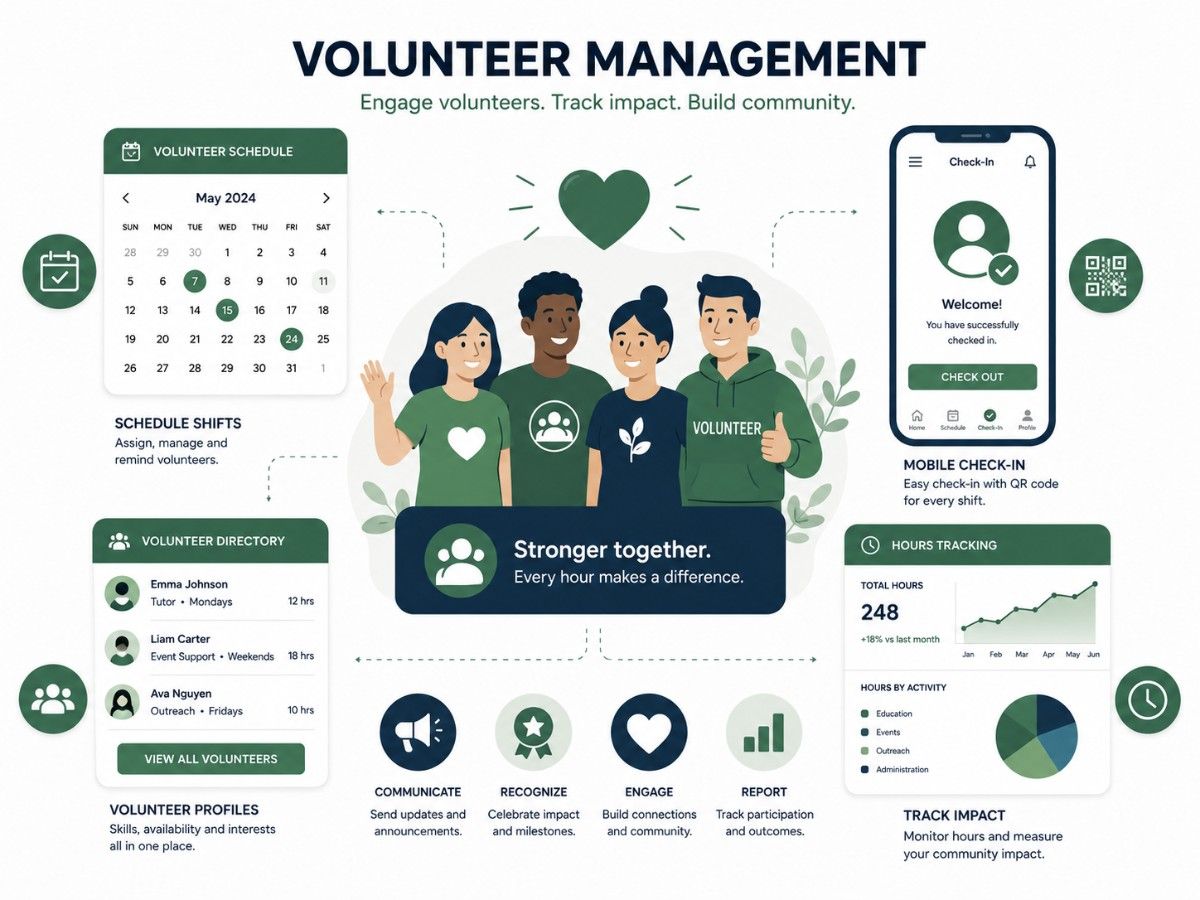 NGO volunteer platform