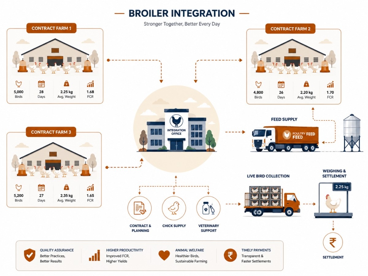 Broiler integration management project