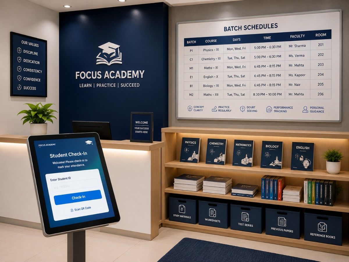 Tuition center using SITS management software